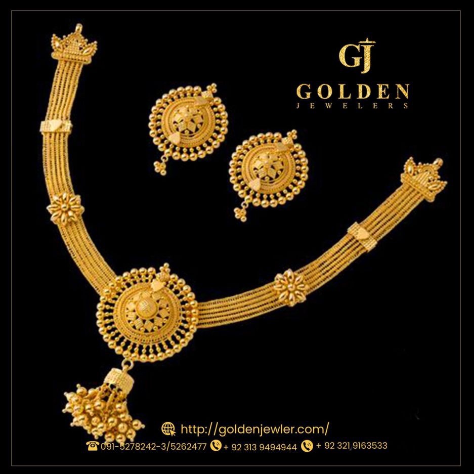 Necklacee Kanty 22krt Gold Jewellery Golden Necklacee Kanty 22krt Gold jewellers